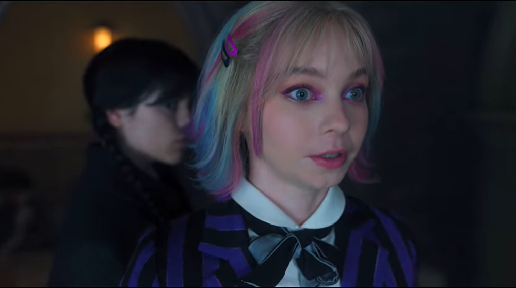 Emma Myers Wednesday Enid role