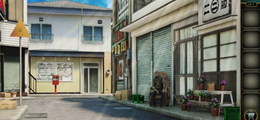 Escape 20 Rooms Level 1 full room view with hidden clues